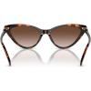 imageMichael Kors Womens Mk2195u Harbour Island Universal Fit Cat Eye SunglassesDark TortoiseBrown Gradient