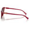 imageMichael Kors Womens Mk2195u Harbour Island Universal Fit Cat Eye SunglassesRedDark Grey Gradient