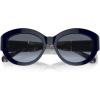 imageMichael Kors Womens Mk2204u Brussels Universal Fit Cat Eye SunglassesBlueGrey Blue Gradient