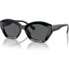 imageMichael Kors Womens Mk2209u Bel Air Universal Fit Butterfly SunglassesBlackDark Grey Solid