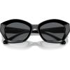 imageMichael Kors Womens Mk2209u Bel Air Universal Fit Butterfly SunglassesBlackDark Grey Solid