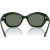 imageMichael Kors Womens Mk2209u Bel Air Universal Fit Butterfly SunglassesBoscoGreen Solid