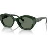 imageMichael Kors Womens Mk2209u Bel Air Universal Fit Butterfly SunglassesBoscoGreen Solid