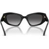 imageMichael Kors Womens Mk2234b Le Praz Cat Eye SunglassesBlackDark Grey Gradient