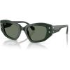 imageMichael Kors Womens Mk2234b Le Praz Cat Eye SunglassesBoscoGreen Solid