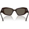 imageMichael Kors Womens Mk2234b Le Praz Cat Eye SunglassesChocolateChocolate Solid