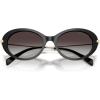 imageMichael Kors Womens Mk2245u Rockaway Universal Fit Oval SunglassesBlackDark Grey Gradient