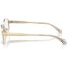 imageMichael Kors Womens Mk3086 Lyon Oval Prescription Eyewear FramesLight GoldDemo Lens