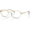 imageMichael Kors Womens Mk3086 Lyon Oval Prescription Eyewear FramesLight GoldDemo Lens