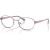 imageMichael Kors Womens Mk3086 Lyon Oval Prescription Eyewear FramesLight IrisDemo Lens