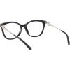 imageMichael Kors Womens Mk4076u Rome Universal Fit Square Prescription Eyewear FramesBlackDemo Lens