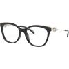 imageMichael Kors Womens Mk4076u Rome Universal Fit Square Prescription Eyewear FramesBlackDemo Lens