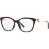 imageMichael Kors Womens Mk4076u Rome Universal Fit Square Prescription Eyewear FramesCordovanDemo Lens