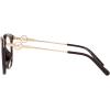 imageMichael Kors Womens Mk4076u Rome Universal Fit Square Prescription Eyewear FramesCordovanDemo Lens