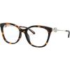 imageMichael Kors Womens Mk4076u Rome Universal Fit Square Prescription Eyewear FramesDark TortoiseDemo Lens