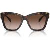 imageMichael Kors Womens MK2182U Empire Square Universal Fit Square SunglassesDark TortoiseBrown Gradient