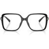 imageMichael Kors Womens MK4095U Dolonne Universal Fit Square Prescription Eyewear Frames BlackDemo Lens 53 mm