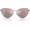 imageMichael Kors Womens Mk1140 Cortez Cat Eye SunglassesRose GoldRose Gold Mirrored