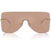 imageMichael Kors Womens Mk1148 London Square SunglassesBrown Solid Back MirroredBrown Solid Back Mirrored