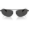 imageMichael Kors Womens Mk1164 Buenos Aires Oval SunglassesBlack ShinyDark Grey Solid