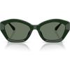 imageMichael Kors Womens Mk2209u Bel Air Universal Fit Butterfly SunglassesBoscoGreen Solid