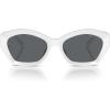 Optic White/Dark Grey Solid