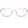 imageMichael Kors Womens Mk3086 Lyon Oval Prescription Eyewear FramesRose GoldDemo Lens