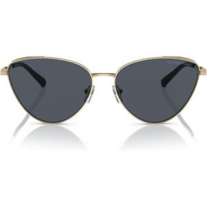 imageMichael Kors Womens Mk1140 Cortez Cat Eye SunglassesLight GoldDark Grey Solid
