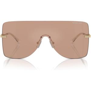 imageMichael Kors Womens Mk1148 London Square SunglassesBrown Solid Back MirroredBrown Solid Back Mirrored