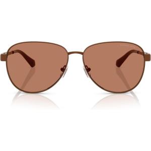 imageMichael Kors Womens Mk1160 Biarritz Aviator SunglassesNutmegNutmeg Solid
