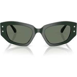 imageMichael Kors Womens Mk2234b Le Praz Cat Eye SunglassesBoscoGreen Solid