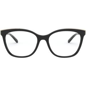 imageMichael Kors Womens Mk4076u Rome Universal Fit Square Prescription Eyewear FramesBlackDemo Lens