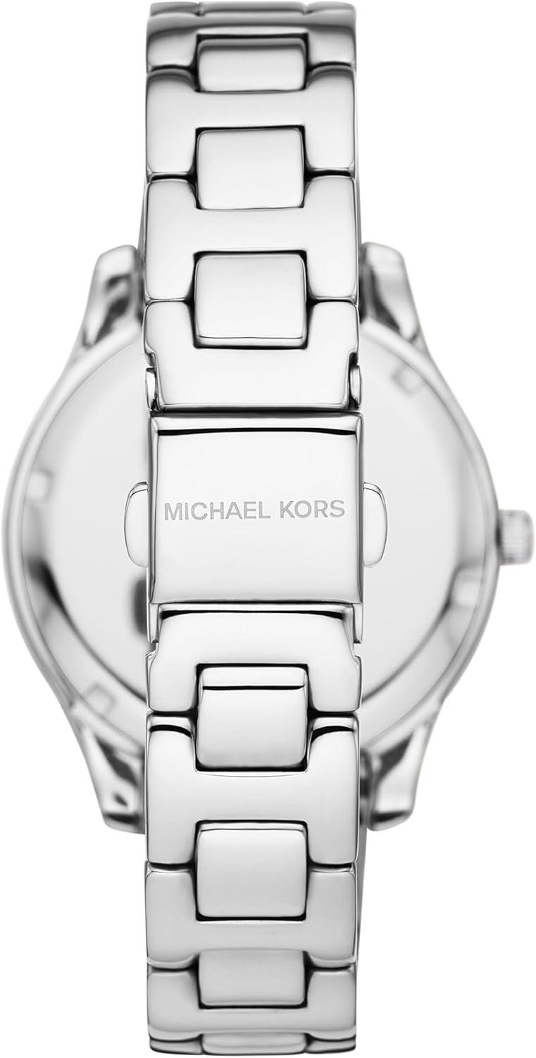imageMichael Kors Liliane Womens Watch Stainless Steel and Pav Crystal Watch for WomenSilver