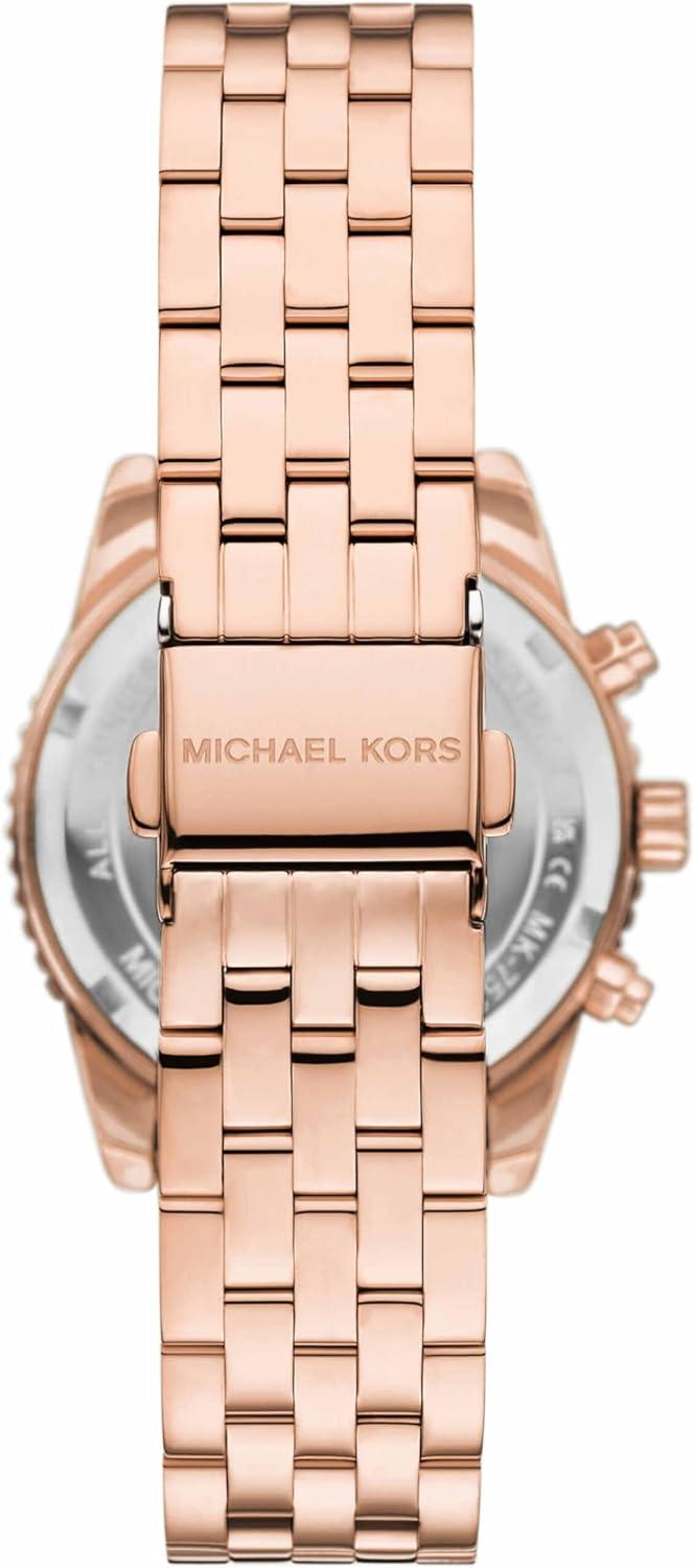 imageMichael Kors Ritz Womens Watch Stainless Steel and Pav Crystal Watch for WomenRose Gold35mm