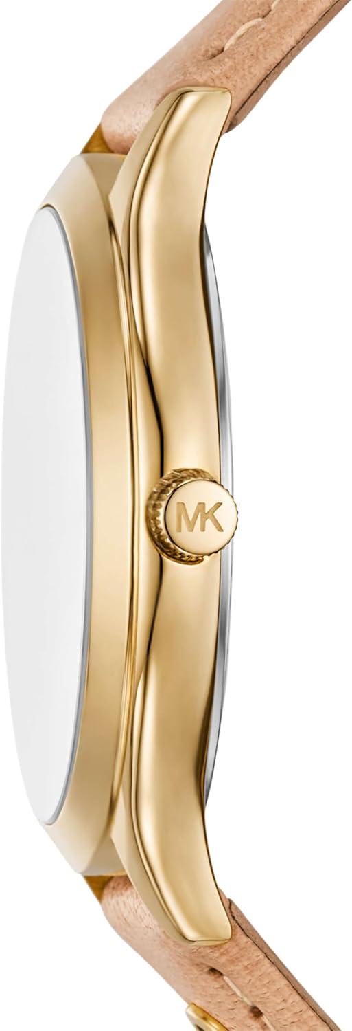 imageMichael Kors Slim Runway Womens Watch Stainless Steel Bracelet Watch for WomenGoldVachetta