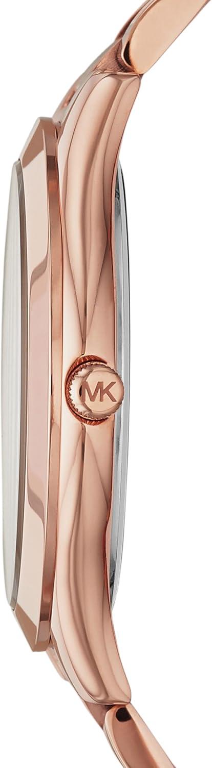 imageMichael Kors Slim Runway Womens Watch Stainless Steel Bracelet Watch for WomenRose Gold