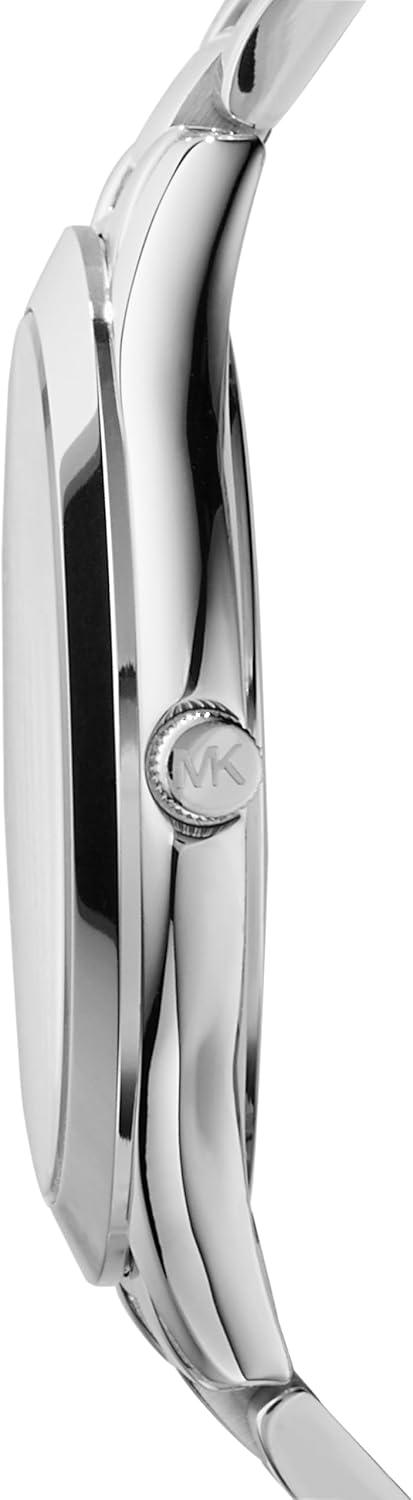 imageMichael Kors Slim Runway Womens Watch Stainless Steel Bracelet Watch for WomenSilver Sunray