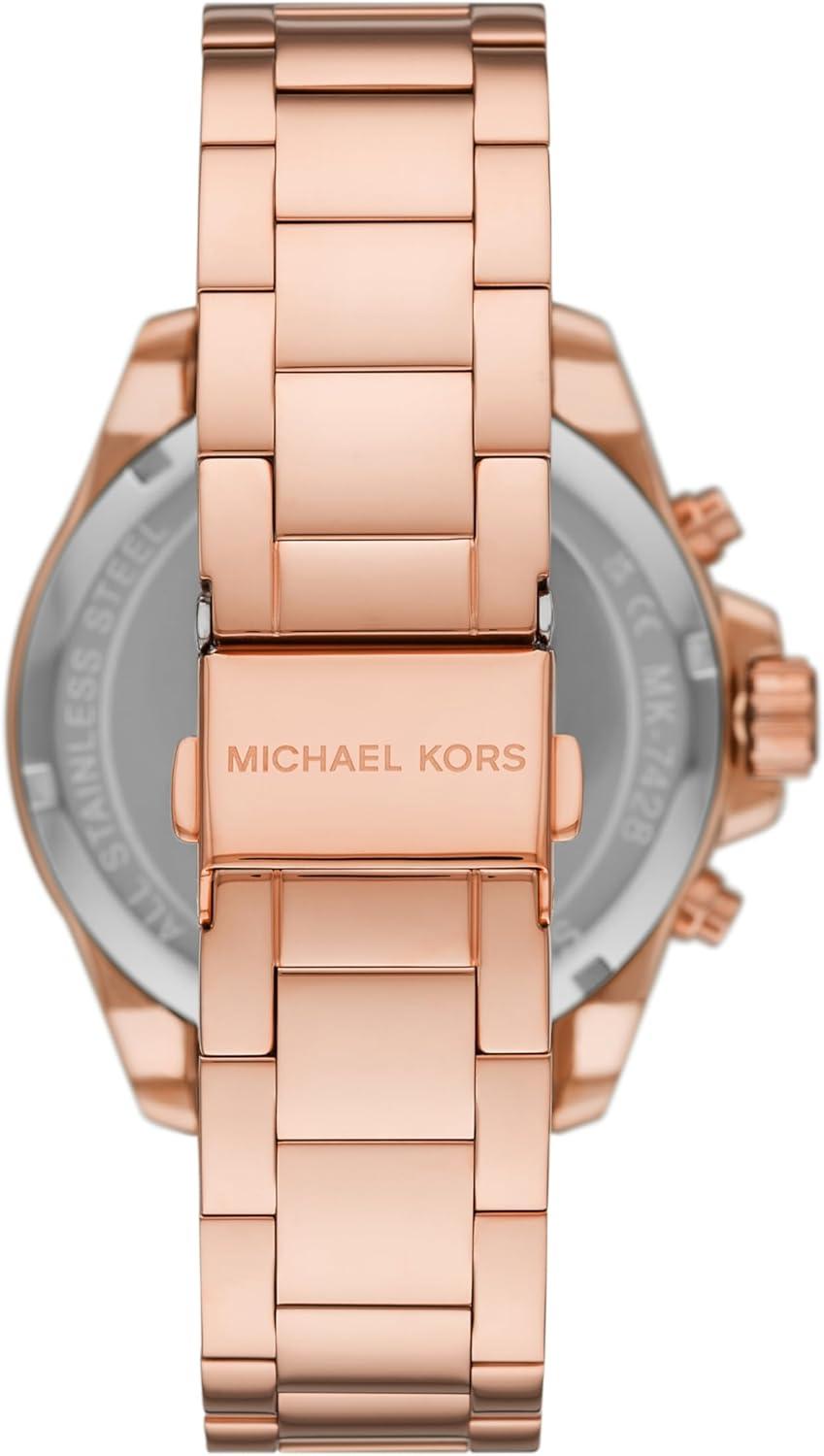 imageMichael Kors Wren Womens Watch Stainless Steel and Pav Crystal Watch for WomenRose Gold Pave