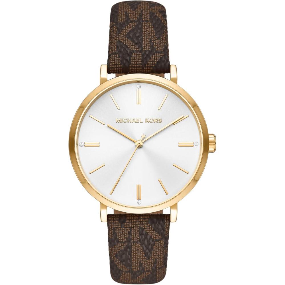 imageMichael Kors Addyson Womens WatchGoldBrown