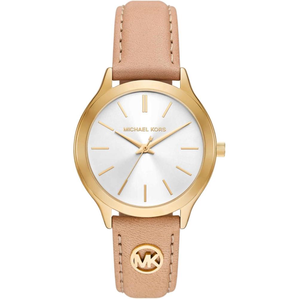 imageMichael Kors Slim Runway Womens Watch Stainless Steel Bracelet Watch for WomenGoldVachetta