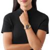 imageMichael Kors Bradshaw Womens Watch Stainless Steel Chronograph Watch for Women with Steel or Leather Band36MM GoldBlack