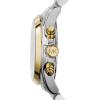 imageMichael Kors Bradshaw Womens Watch Stainless Steel Chronograph Watch for Women with Steel or Leather BandSilverGoldBlue Dial