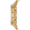 imageMichael Kors Ritz Womens Watch Stainless Steel and Pav Crystal Watch for WomenGold Glitz Dial