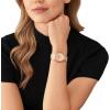 imageMichael Kors Runway Womens Watch Stainless Steel Watch for Women with Steel Ceramic or Silicone Band34MM Rose Gold