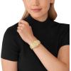 imageMichael Kors Runway Womens Watch Stainless Steel Watch for Women with Steel Ceramic or Silicone BandGold Pav
