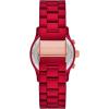 imageMichael Kors Runway Womens Watch Stainless Steel Watch for Women with Steel Ceramic or Silicone BandRed