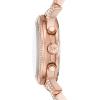 imageMichael Kors Runway Womens Watch Stainless Steel Watch for Women with Steel Ceramic or Silicone BandRose Gold Pave
