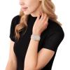 imageMichael Kors Runway Womens Watch Stainless Steel Watch for Women with Steel Ceramic or Silicone BandRose GoldBeige