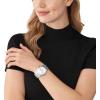 imageMichael Kors Runway Womens Watch Stainless Steel Watch for Women with Steel Ceramic or Silicone BandSilver