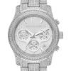 imageMichael Kors Runway Womens Watch Stainless Steel Watch for Women with Steel Ceramic or Silicone BandSilver Pav